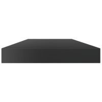 Vidaxl Bookshelf Boards 8 Pcs High Gloss Black 15.7X3.9X0.6 Engineered Wood