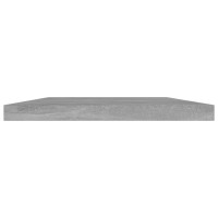 Vidaxl Bookshelf Boards 4 Pcs Concrete Gray 15.7X7.9X0.6 Engineered Wood