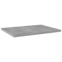 Vidaxl Bookshelf Boards 4 Pcs Concrete Gray 15.7X11.8X0.6 Engineered Wood