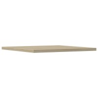 Vidaxl Bookshelf Boards 4 Pcs Sonoma Oak 15.7X15.7X0.6 Engineered Wood