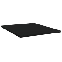 Vidaxl Bookshelf Boards 8 Pcs Black 15.7X19.7X0.6 Engineered Wood