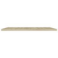 Vidaxl Bookshelf Boards 4 Pcs Sonoma Oak 15.7X19.7X0.6 Engineered Wood