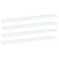 vidaXL Bookshelf Boards 4 pcs White 23.6