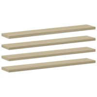 Vidaxl Bookshelf Boards 8 Pcs Sonoma Oak 23.6X3.9X0.6 Engineered Wood