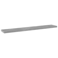 Vidaxl Bookshelf Boards 4 Pcs Concrete Gray 23.6X3.9X0.6 Engineered Wood