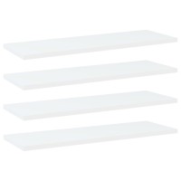 vidaXL Bookshelf Boards 4 pcs White 23.6