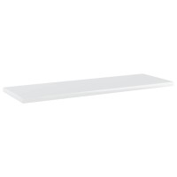 vidaXL Bookshelf Boards 8 pcs High Gloss White 23.6