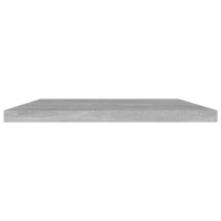 Vidaxl Bookshelf Boards 4 Pcs Concrete Gray 23.6X11.8X0.6 Engineered Wood