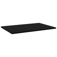 Vidaxl Bookshelf Boards 8 Pcs Black 23.6X15.7X0.6 Engineered Wood