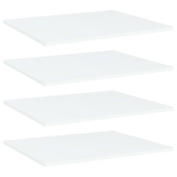 vidaXL Bookshelf Boards 4 pcs White 23.6