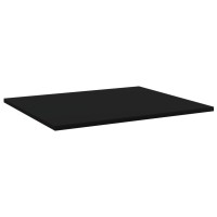 Vidaxl Bookshelf Boards 8 Pcs Black 23.6X19.7X0.6 Engineered Wood