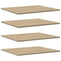 Vidaxl Bookshelf Boards 8 Pcs Sonoma Oak 23.6X19.7X0.6 Engineered Wood