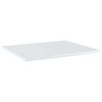 Vidaxl Bookshelf Boards 4 Pcs High Gloss White 23.6X19.7X0.6 Engineered Wood
