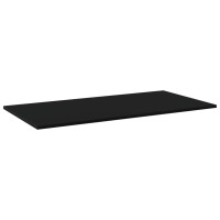 vidaXL Bookshelf Boards 4 pcs Black 31.5