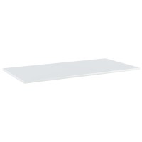 vidaXL Bookshelf Boards 4 pcs High Gloss White 31.5