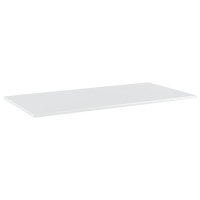 Vidaxl Bookshelf Boards 8 Pcs High Gloss White 31.5X11.8X0.6 Engineered Wood
