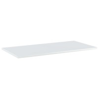 Vidaxl Bookshelf Boards 4 Pcs High Gloss White 31.5X15.7X0.6 Engineered Wood