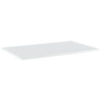 vidaXL Bookshelf Boards 4 pcs High Gloss White 31.5