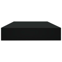 Vidaxl Bookshelf Boards 4 Pcs Black 39.4X3.9X0.6 Engineered Wood