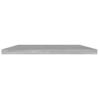 Vidaxl Bookshelf Boards 4 Pcs Concrete Gray 39.4X7.9X0.6 Engineered Wood