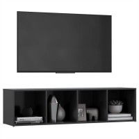 Vidaxl Tv Cabinet Gray 56.1X13.8X14.4 Engineered Wood
