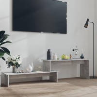 Vidaxl Tv Cabinet Concrete Gray 70.9X11.8X16.9 Engineered Wood