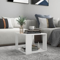 vidaXL Coffee Table White 15.7