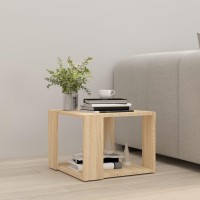 vidaXL Coffee Table Sonoma Oak 15.7