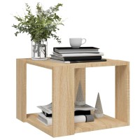 vidaXL Coffee Table Sonoma Oak 15.7