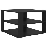 vidaXL Coffee Table Black 23.6