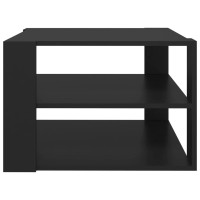 vidaXL Coffee Table Black 23.6