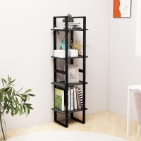 vidaXL 4-Tier Book Cabinet Gray 15.7