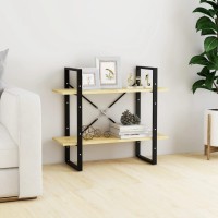 vidaXL 2-Tier Book Cabinet 31.5