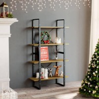 vidaXL 4-Tier Book Cabinet 31.5