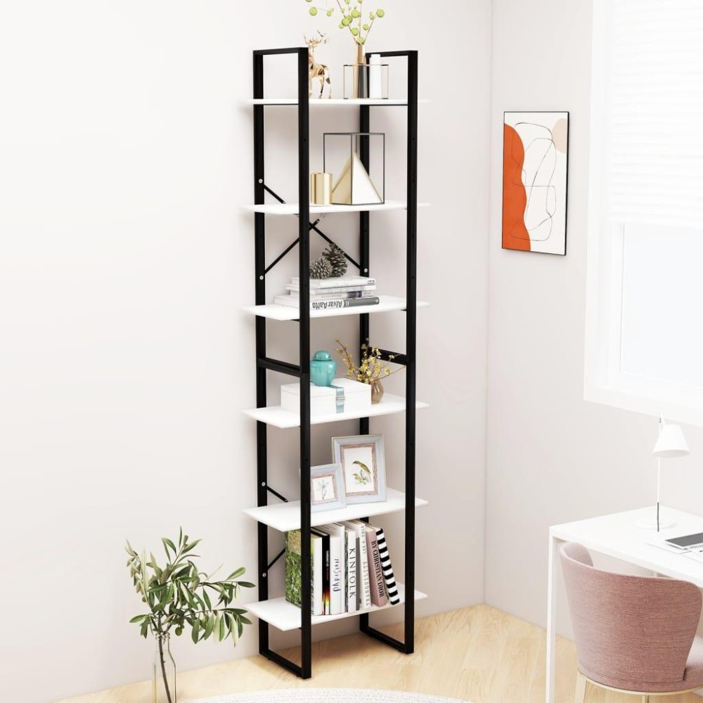 vidaXL Storage Shelf White 23.6