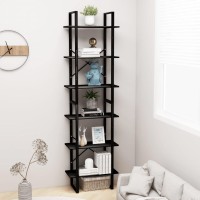 vidaXL Storage Shelf Black 23.6