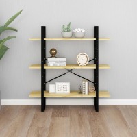 vidaXL 3-Tier Book Cabinet 39.4