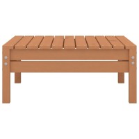 vidaXL Patio Footstool Honey Brown Solid Wood Pine