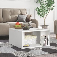 vidaXL Coffee Tables 4 pcs White 13