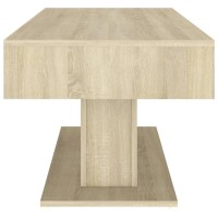 vidaXL Coffee Table Sonoma Oak 37.8