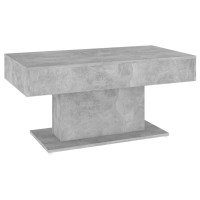 vidaXL Coffee Table Concrete Gray 37.8