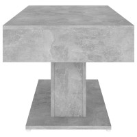 vidaXL Coffee Table Concrete Gray 37.8