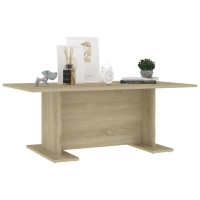 vidaXL Coffee Table Sonoma Oak 40.7