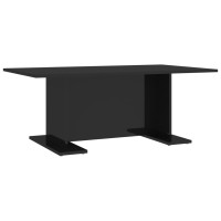 vidaXL Coffee Table High Gloss Black 40.7