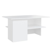 vidaXL Coffee Table White 35.4