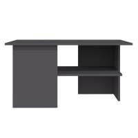 vidaXL Coffee Table Gray 35.4