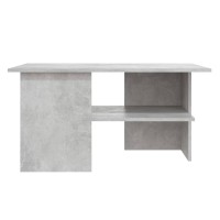 vidaXL Coffee Table Concrete Gray 35.4