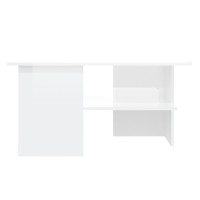 vidaXL Coffee Table High Gloss White 35.4