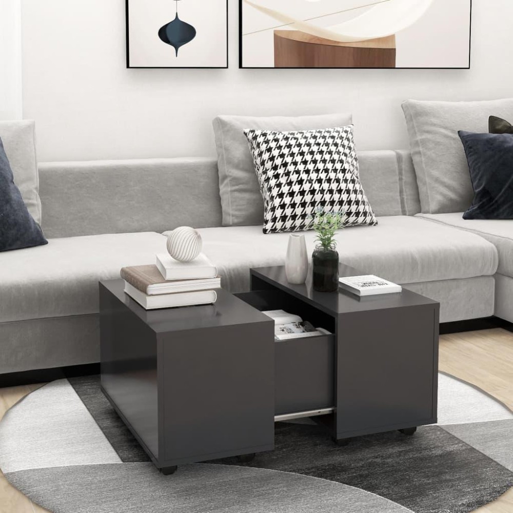 vidaXL Coffee Table Gray 23.6