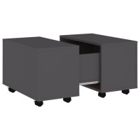 vidaXL Coffee Table Gray 23.6